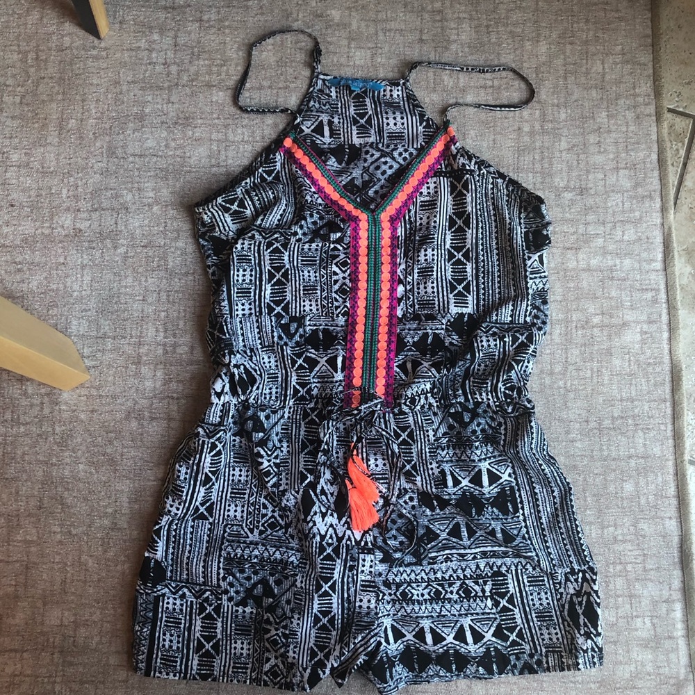 Blue Island Romper size Medium